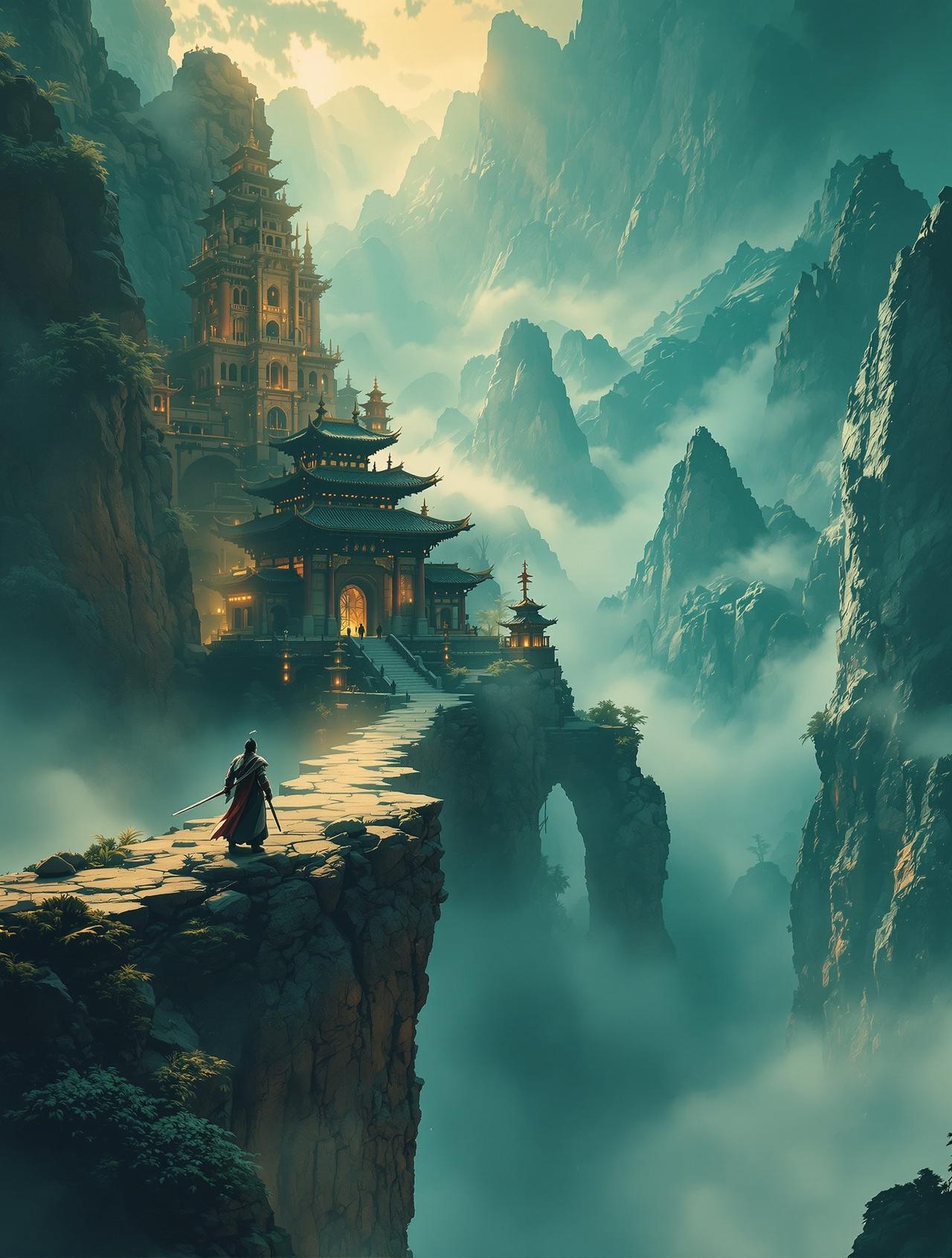 福利电影作品《江湖夜雨》官方海报